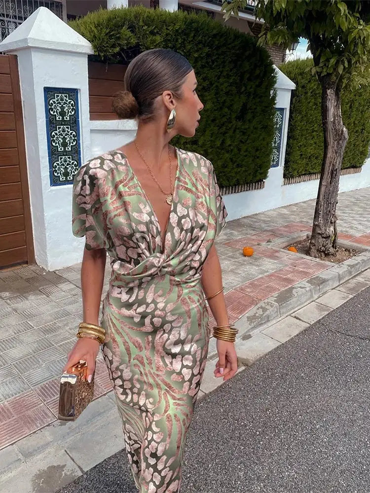 Lotelli - Dress COPPER MIDI