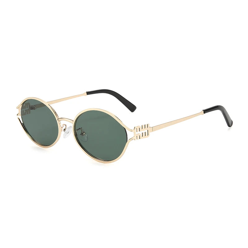 Lotelli - Retro Metal Cat Eye Sunglasses