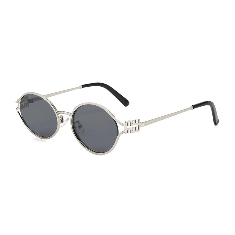 Lotelli - Retro Metal Cat Eye Sunglasses