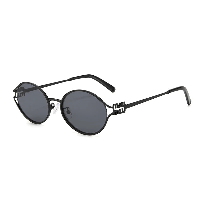 Lotelli - Retro Metal Cat Eye Sunglasses
