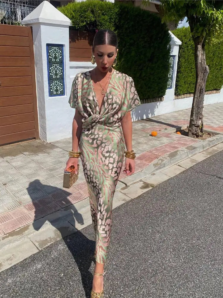 Lotelli -  Dress COPPER MIDI