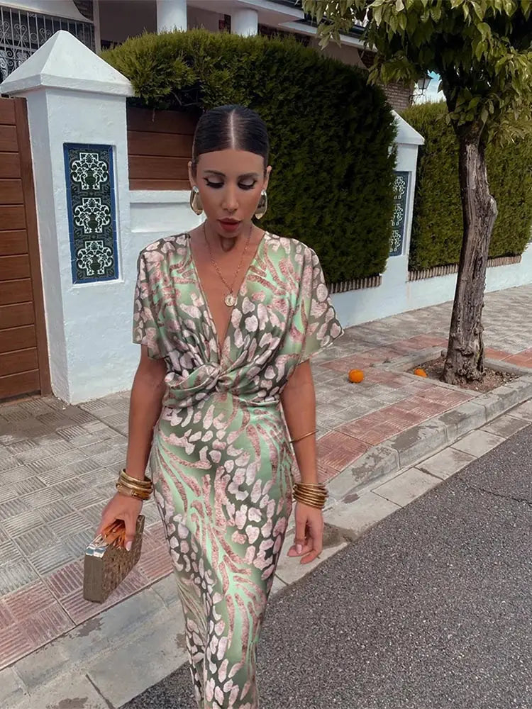 Lotelli -  Dress COPPER MIDI