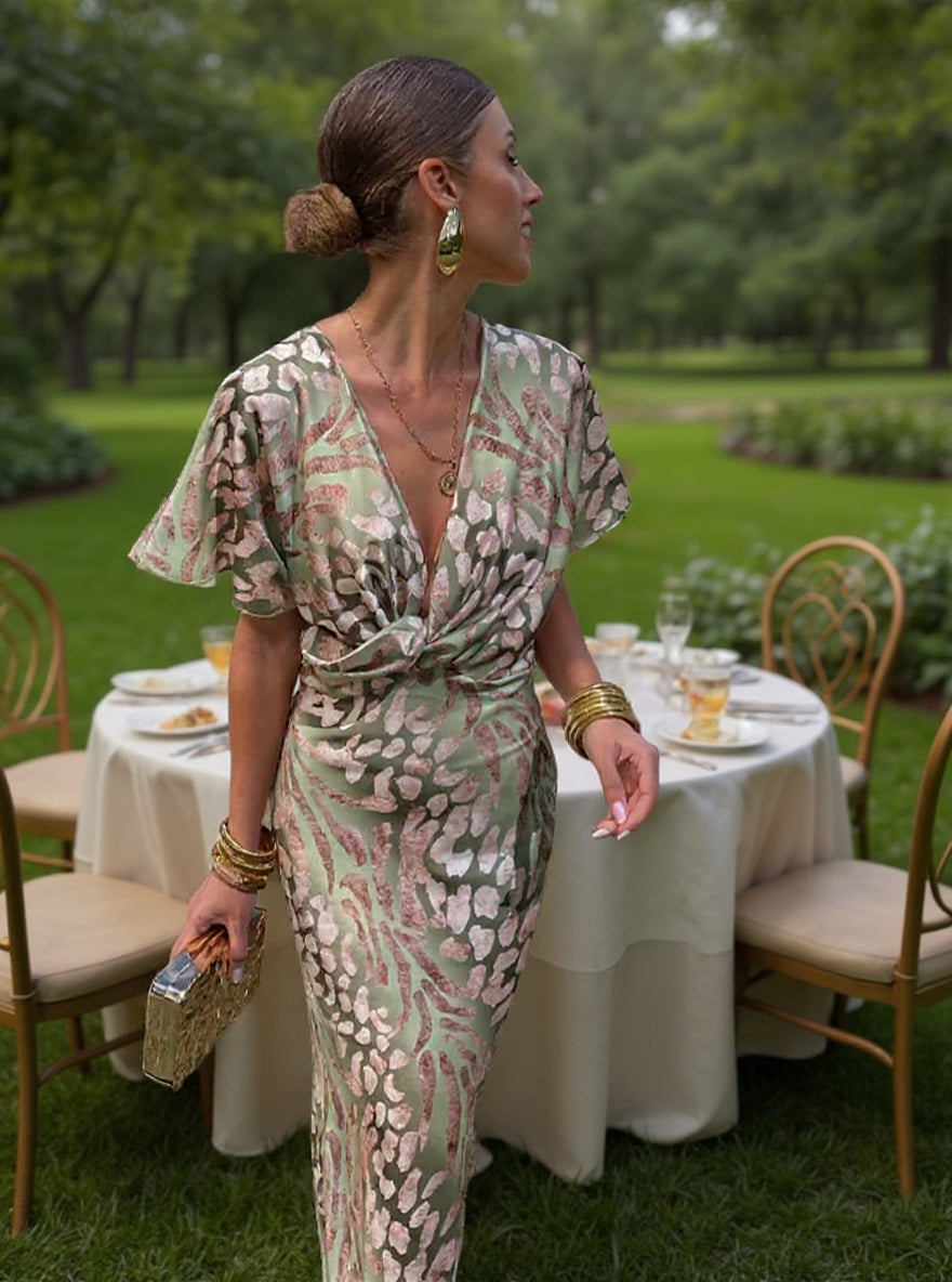 Lotelli -  Dress COPPER MIDI