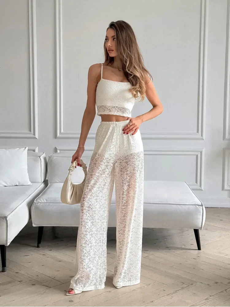 Lotelli - White Lace Set